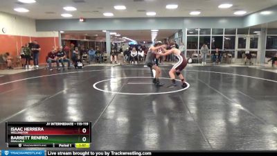 115-119 lbs Round 3 - Isaac Herrera, Wellington vs Barrett Renfro, Ogallala