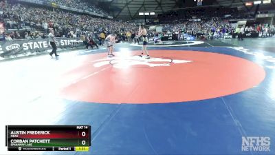 3A 215 lbs Champ. Round 2 - Austin Frederick, Mead vs Corban Patchett, Spanaway Lake