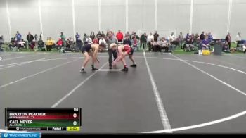 132 lbs Round 1 (8 Team) - Braxton Peacher, Nebraska Blue vs Cael Meyer, All Stars