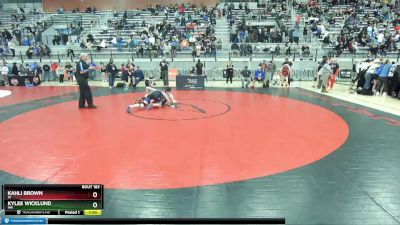 145 lbs Quarterfinal - Kahli Brown, ID vs Kylee Wicklund, WA