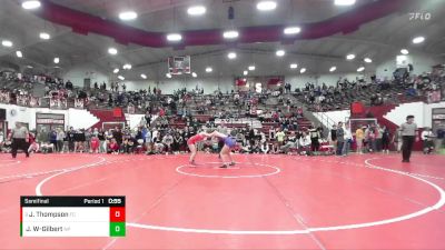 131-138 lbs Semifinal - Jenna Thompson, Franklin Central vs June Wagner-Gilbert, New Palestine