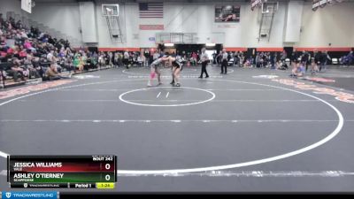 145 lbs Semifinal - Ashley O`Tierney, Scappoose vs Jessica Williams, Vale