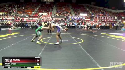 4A 190 lbs Quarterfinal - Noah West, Mulvane vs Ashton Moore, Louisburg