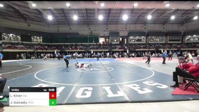 144 lbs Consi Of 16 #1 - Liam Kilner, The Heights School vs Jason Dubrasky, Poly Prep