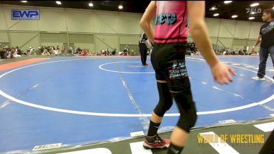 70 lbs Rr Rnd 2 - Brooklyn Binsfeld, Funky Singlets Girls vs Kinsley Peters, Sisters On The Mat Teal