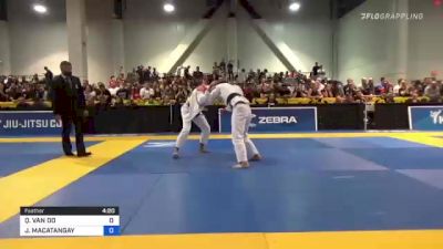 QUOC-HOC VAN DO vs JEFF MACATANGAY 2021 World Master IBJJF Jiu-Jitsu Championship