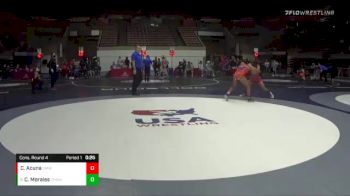 138 lbs Cons. Round 4 - Caleb Morales, Central High School Wrestling vs Christopher Acuna, Swamp Monsters Wrestling Club