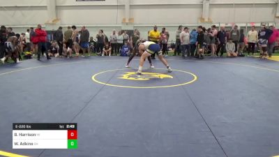 E-220 lbs Final - Bernard Harrison, MI vs William Adkins, OH