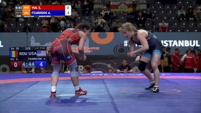 50 kg Quarterfinal - Emilia Alina Vuc, ROU vs Amy Fearnside, USA