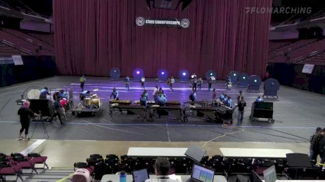 Edinburg HS Red Knight Drumline "Edinburg TX" at 2022 TCGC Percussion/Winds State Championship Finals