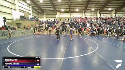 132 lbs Champ. Round 2 - Tel Parry, WY vs Gael Moreno, AZ