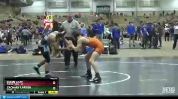 152 lbs Quarterfinals (8 Team) - Zachary Larson, Gibbs vs Colin Gray, Pigeon Forge