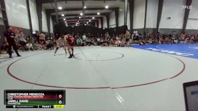 190 lbs Cons. Round 2 - Jarell David, Washington vs Christopher Mendoza, CNWC Concede Nothing Wrestling Club