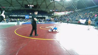 70 lbs Cons. Round 4 - Kyler Parry, Mt Spokane Wrestling Club vs Ashley Ihde, Hoquiam Jr. Grizzly Wrestling Club