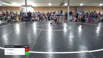 62 lbs Consi Of 16 #2 - Jace Galada, Hazle Twp vs Carter Kelley, Hop Bottom