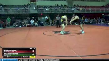 220 lbs Round 3 (8 Team) - Hunter Foral, Papillion-La Vista vs Brady Burkart, Gretna
