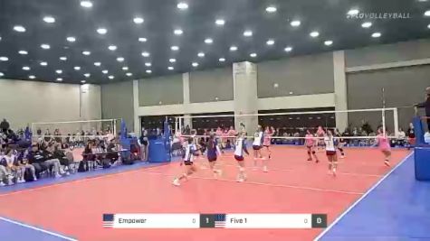 Empower vs Five 1 - 2022 JVA World Challenge presented by Nike - Expo Only