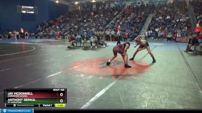 132 lbs Champ. Round 1 - Jay McDonnell, Haverford School vs Anthony Depaul, St Augustine