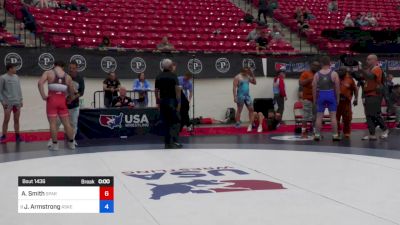 92 kg Quarters - Alexander Smith, Spartan RTC@LHP vs Jasper Armstrong, Askeo International Mat Club