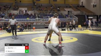 285 lbs Final - James Bechter, Northfield Mt. Hermon vs Carter Neves, Blair Academy