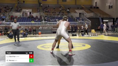 285 lbs Final - James Bechter, Northfield Mt. Hermon vs Carter Neves, Blair Academy