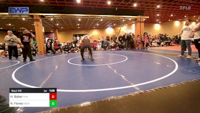 165 lbs Rr Rnd 1 - Hunter Baber, Team Conquer vs Raiden Flores, South Bossier Elite Wrestling