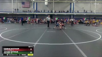 88 lbs Round 8 (10 Team) - Hayden Seymour, Team Shutt vs Charlie Mutchler, AACo All-Stars