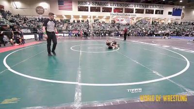 55 lbs Consi Of 8 #2 - Joshua Sawyer, Thunder Mountain Wrestling Club (TMWC) vs Rocky Ruiz, RedWave Wrestling