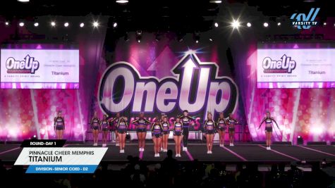 Pinnacle Cheer Memphis - Titanium [2024 L5 Senior Coed - D2 Day 1] 2024 One Up Grand Nationals