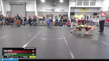 120 lbs Finals (2 Team) - Kai Lewis, Scanlan vs Walter Pilkey, Ranger WC