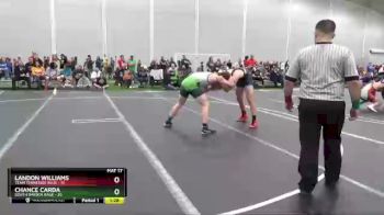 182 lbs Round 2 (8 Team) - Chance Carda, South Dakota Rage vs Landon Williams, Team Tennessee Blue