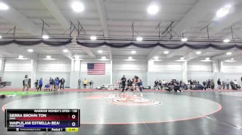 136 lbs Quarterfinal - Sierra Brown Ton, Iowa vs Waipuilani Estrella-Beauchamp, Providence