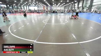 88 lbs Rd# 9- 2:15pm Saturday Final Pool - Elise Gilfoil, Nauman Green vs Zakey Tsarni, Maryland BLACK