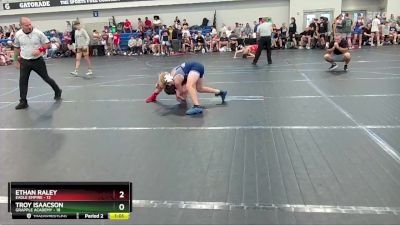 92 lbs Round 1 (6 Team) - Ethan Raley, Eagle Empire vs Troy Isaacson, Grapple Academy