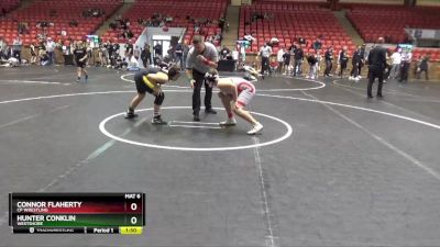 130-135 lbs Round 1 - Hunter Conklin, Westshore vs Connor Flaherty, CP Wrestling