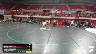 285 lbs Round 1 (16 Team) - Shane Trotter, Katy vs Javier Bautista, El Paso Eastwood