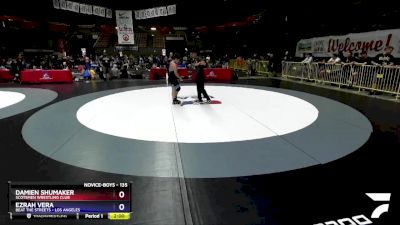 135 lbs Cons. Round 2 - Damien Shumaker, Scotsmen Wrestling Club vs Ezrah Vera, Beat The Streets - Los Angeles