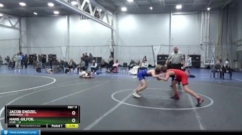 120 lbs Finals (2 Team) - Jacob Endzel, Warhawks vs Hans Gilfoil, LCWC