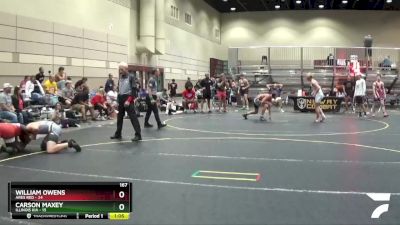 167 lbs Round 3 (4 Team) - William Owens, Ares Red vs Carson Maxey, Illinois KIA