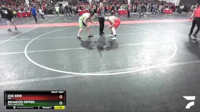 240 lbs Cons. Round 4 - Brandon Kipper, SRG/Lancaster vs Zak Kind, NGL