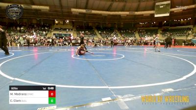 92 lbs Consi Of 4 - Madelyn Medrano, Springdale Youth Wrestling Club vs Carleigh Clark, BullTrained