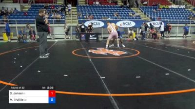 152 lbs Round Of 32 - Dalton Jensen, Illinois vs Martin Trujillo, Colorado