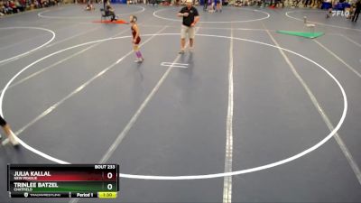 88 lbs Round 2 - Trinlee Batzel, Chatfield vs Julia Kallal, New Prague