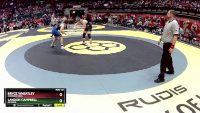 D2-215 lbs Quarterfinal - Landon Campbell, Ontario vs Bryce Wheatley, Chardon Ndcl