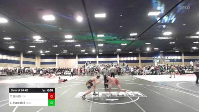 138 lbs Consi Of 64 #2 - Tanner Smith, Top Gun WC vs Logan Harrahill, Dominators WC