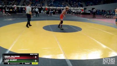 3A-138 lbs Cons. Round 2 - Israel Palomar, Yamhill-Carlton vs Lane Gilbert, Banks