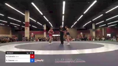 59 kg Rr Rnd 2 - Nanea Estrella, Hawaii vs SaVannah Cosme, Sunkist Kids Wrestling Club