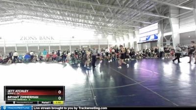 130 lbs Quarters & Wb (16 Team) - Jett Atchley, Idaho 2 vs Bryant Zimmerman, Western Nebraska