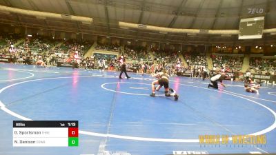 88 lbs Round Of 64 - Gavin Sportsman, Threestyle vs Nash Denison, Cowboy Wrestling Club