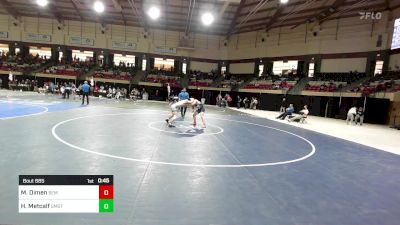 138 lbs Consi Of 8 #1 - Matthew Dimen, Wyoming Seminary vs Hayward Metcalf, St. Mark's School Of Texas